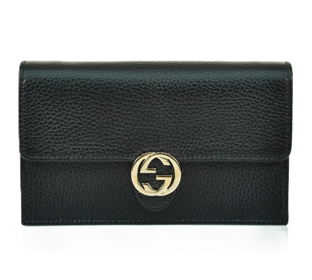 Túi Gucci Leather Dollar Calf ‘Black’ 510314-CAO0G-1000 - Ảnh 3