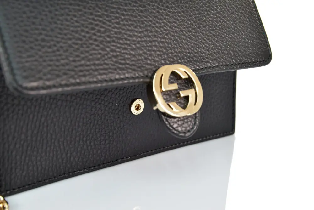 Túi Gucci Leather Dollar Calf ‘Black’ 510314-CAO0G-1000 - Ảnh 4