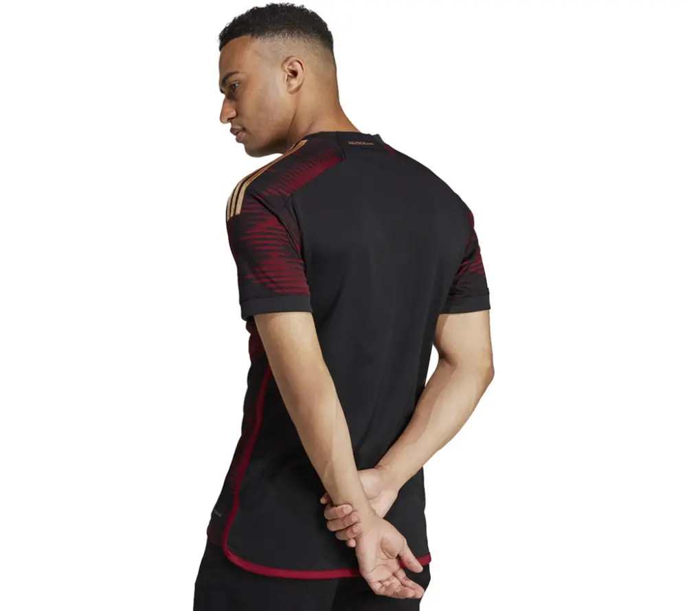 Áo adidas Germany 22 Away Jersey 'Black' HJ9604 - Ảnh 3