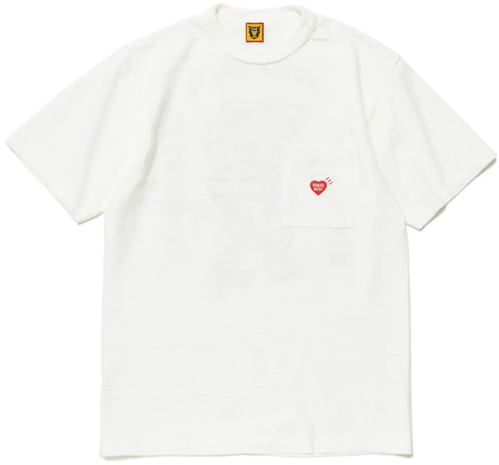 Áo Human Made #2 Pocket T-Shirt ‘White’