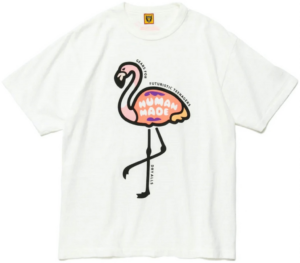 Áo Human Made Flamingo T-Shirt ‘White’