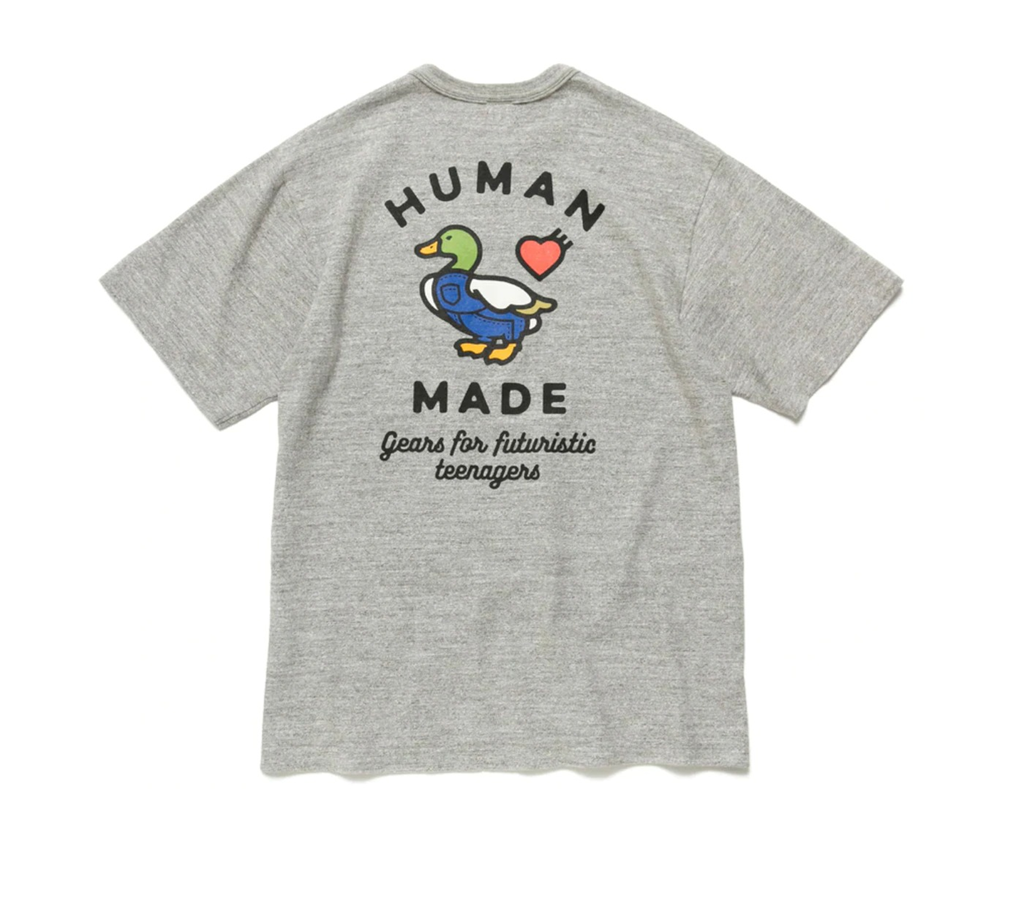 Áo Human Made #3 Pocket T-Shirt ‘Grey’ - Ảnh 2