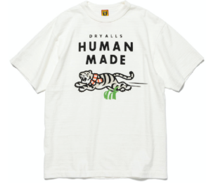 Áo Human Made SS22 Animal T-shirt Tiger ‘White’