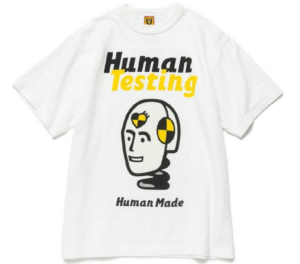 Áo Human Made X Asap Rocky Human Testing T-Shirt ‘White’
