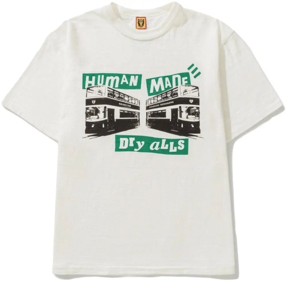 Áo Human Made x HBX SS22 Hong Kong ‘White’