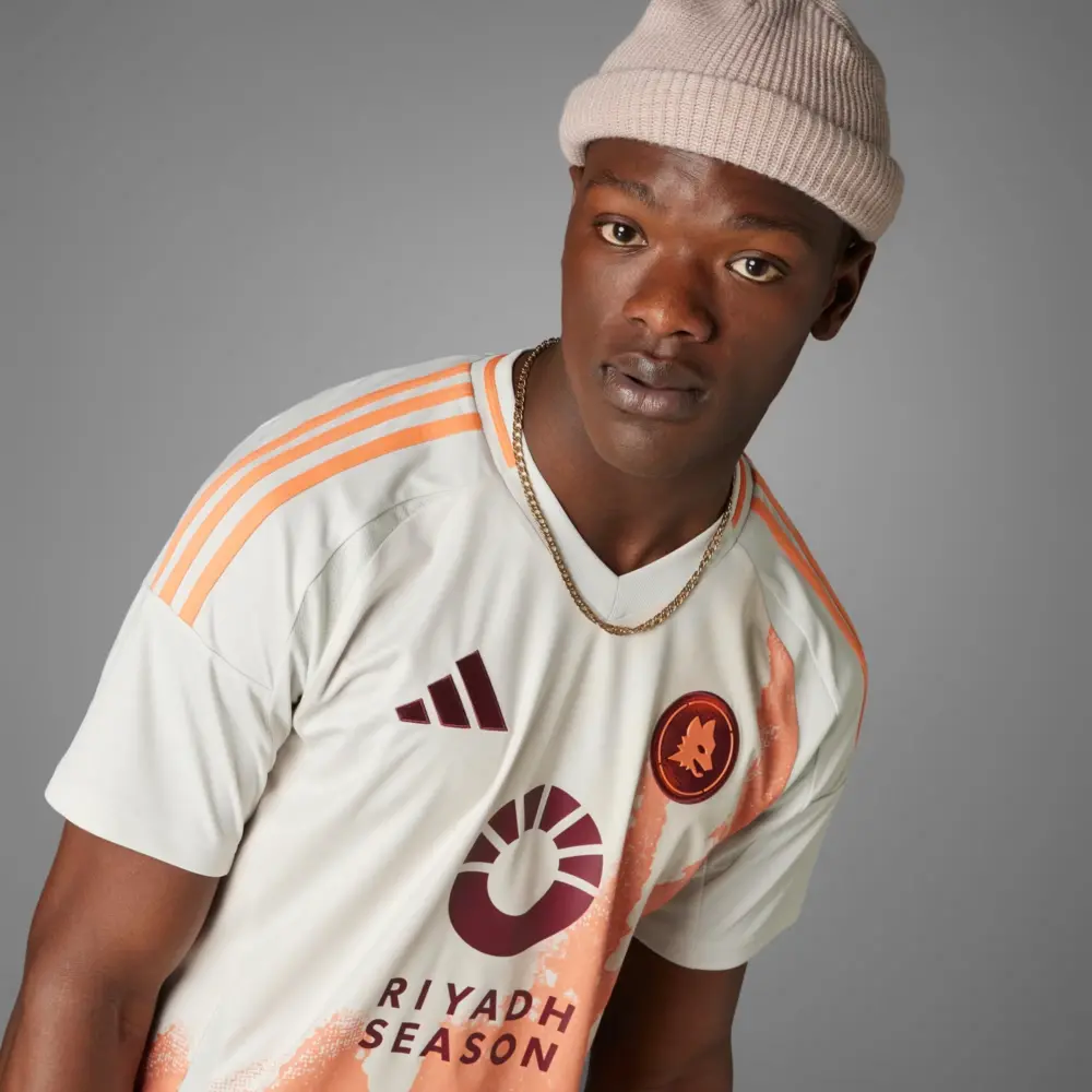 Áo Adidas As Roma 24/25 Away Jersey ‘Easy Orange’ IS5405 - Ảnh 4