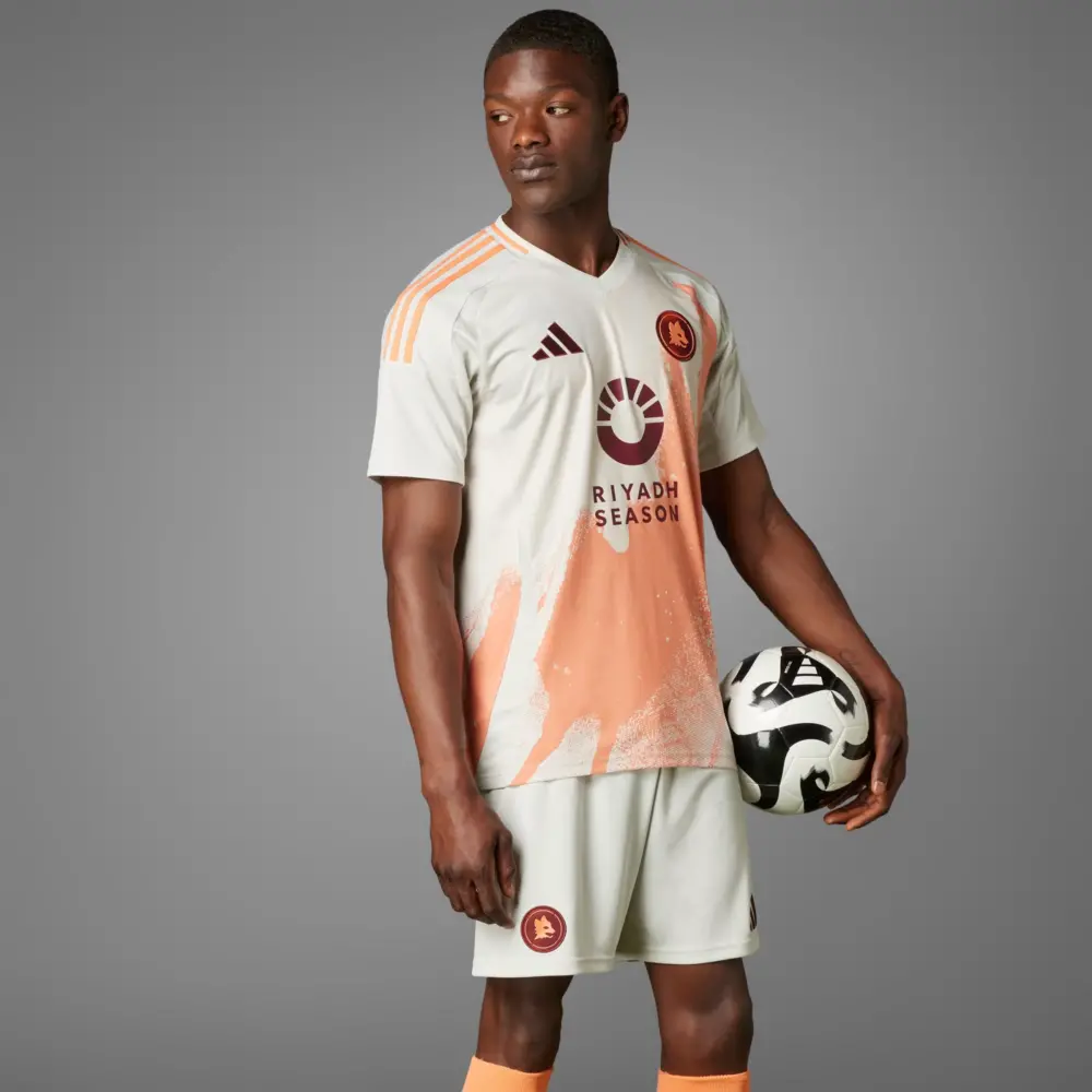 Alternative view of Áo Adidas As Roma 24/25 Away Jersey ‘Easy Orange’ IS5405