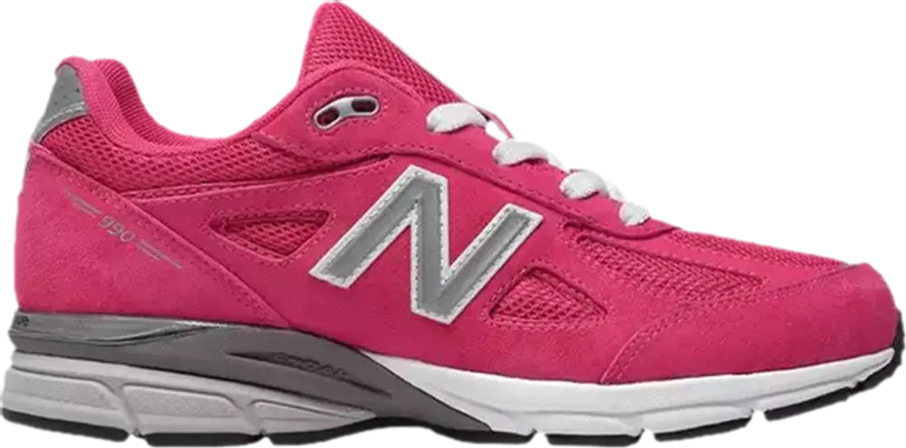 Giày New Balance 990v4 Kid 'Pink Silver' KJ990PEG