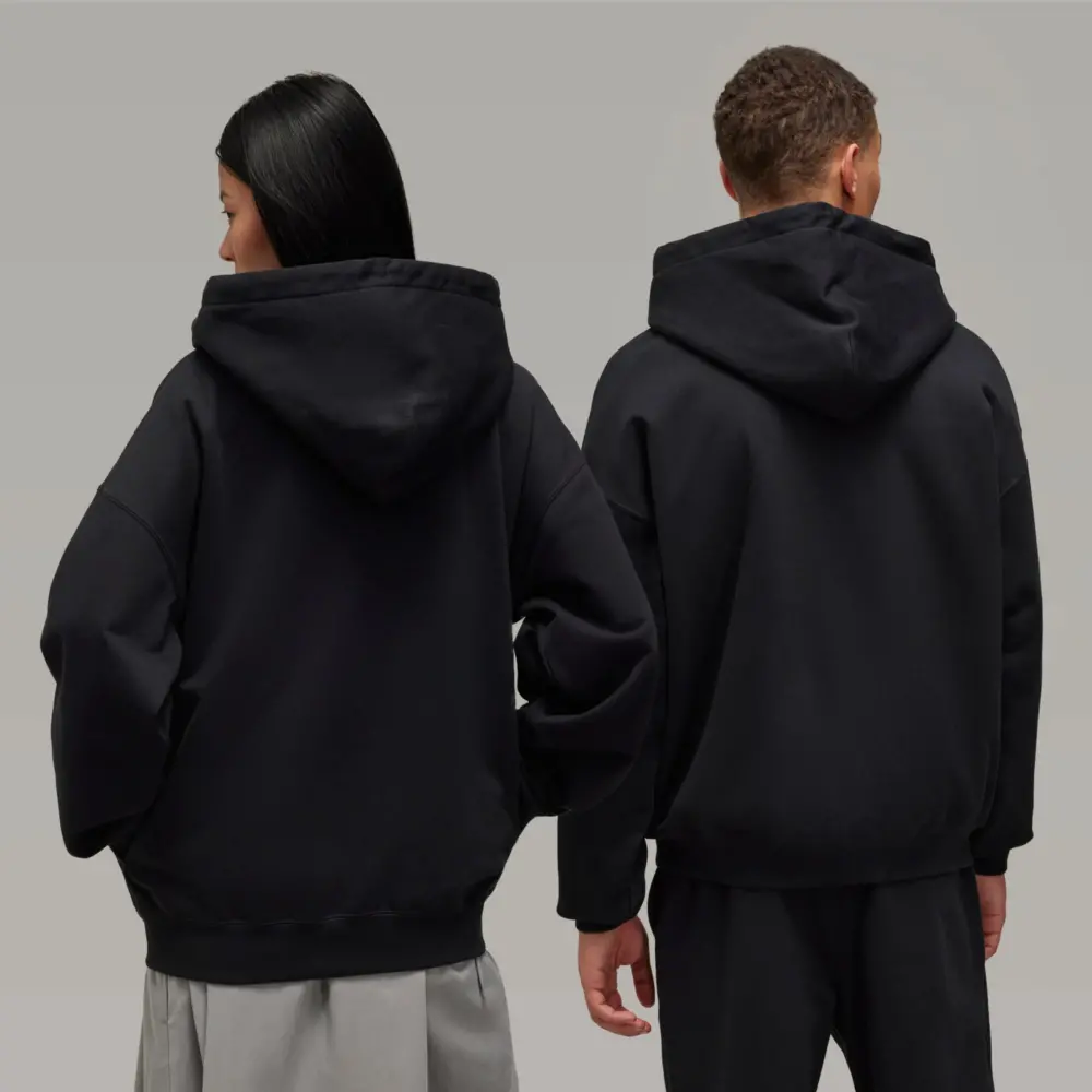 Alternative view of Áo Adidas Y-3 Logo Zip Hoodie ‘Black’ JE9278