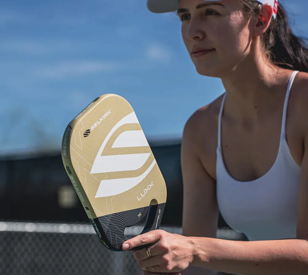 Vợt Pickleball Selkirk Luxx Control Air ‘Epic Gold’ - Ảnh 3