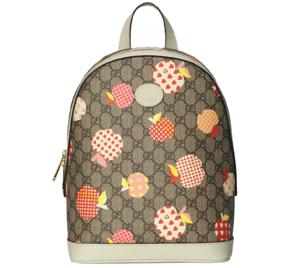 Balo Gucci Les Pommes Backpack ‘Beige’ 552884-22KGG-9768