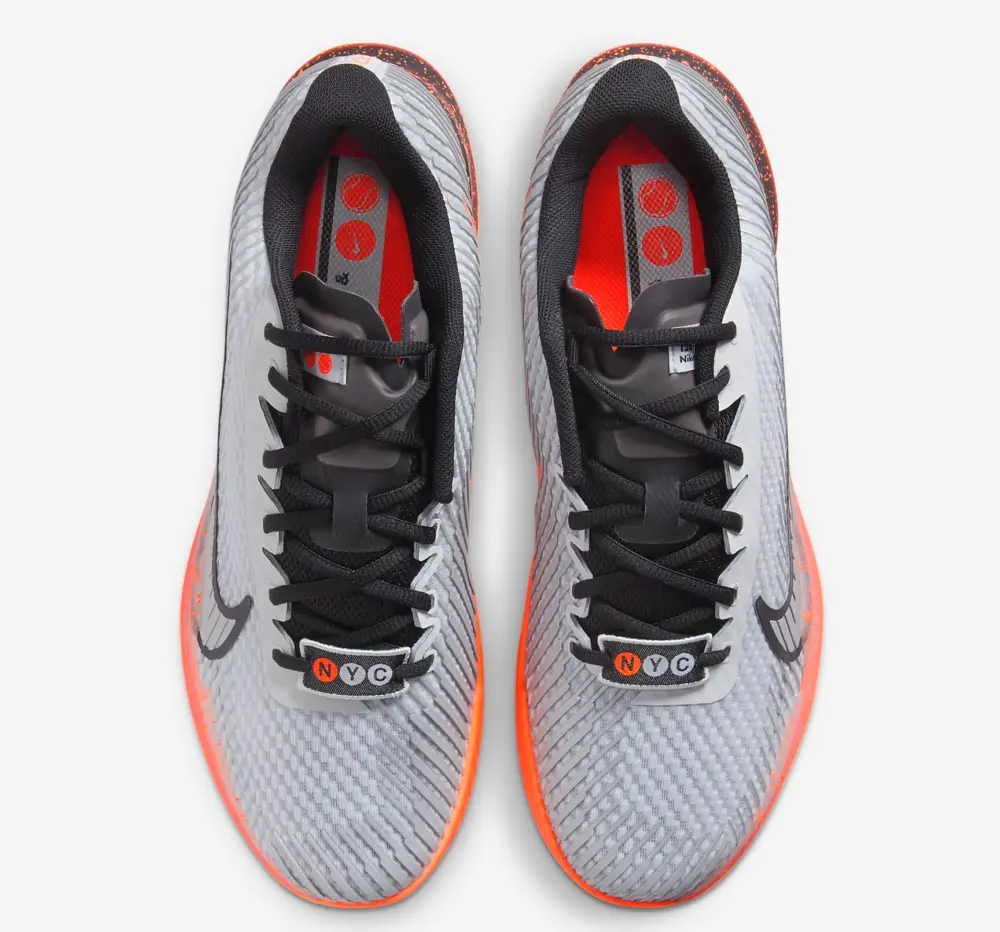 Alternative view of Giày Nike Court Vapor 11 HC ‘Hypercrimson’ FQ7721-001