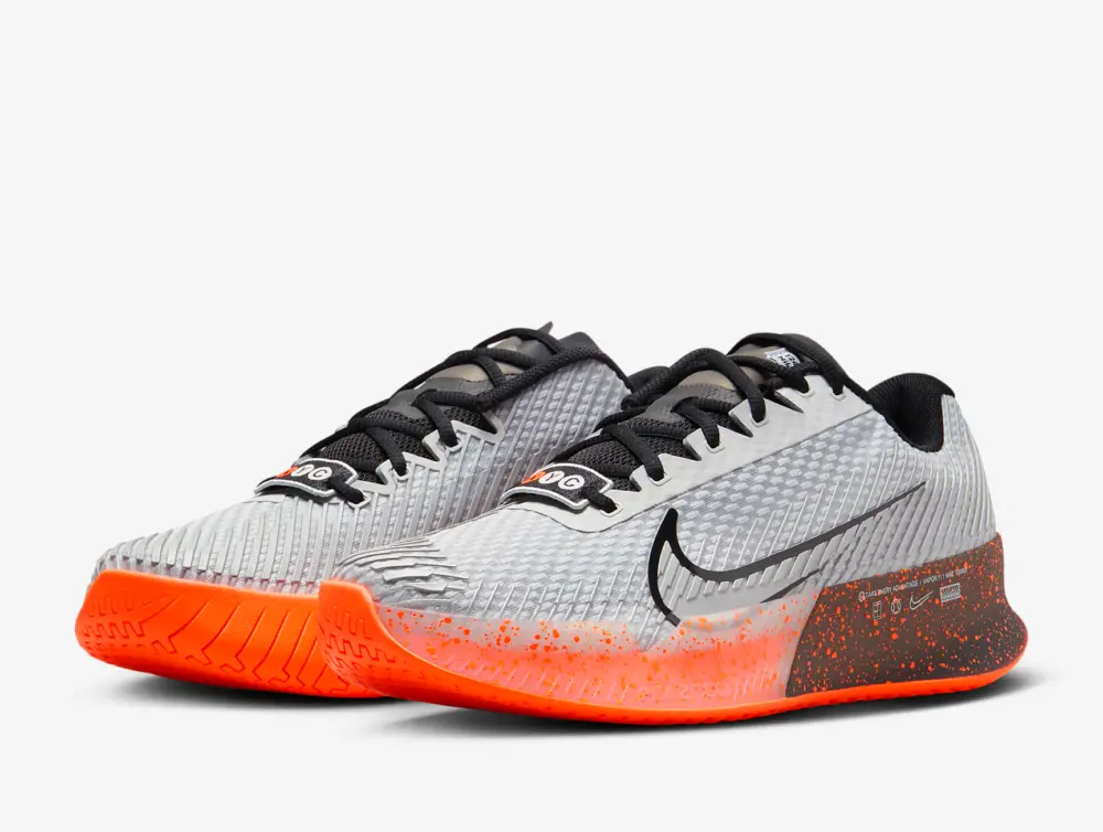 Giày Nike Court Vapor 11 HC ‘Hypercrimson’ FQ7721-001 - Ảnh 3