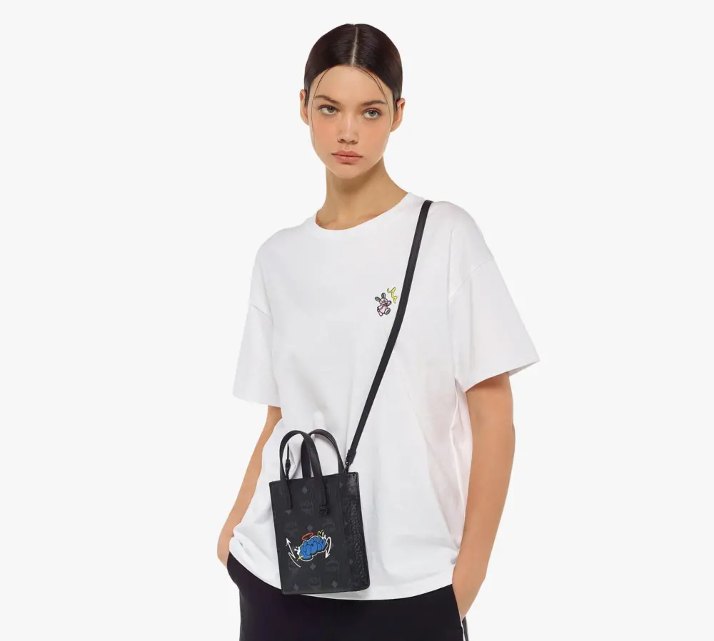 Túi MCM Haru, Henry, Kaiser Aren Tote ‘Black’ MMTCATA04BK001 - Ảnh 3