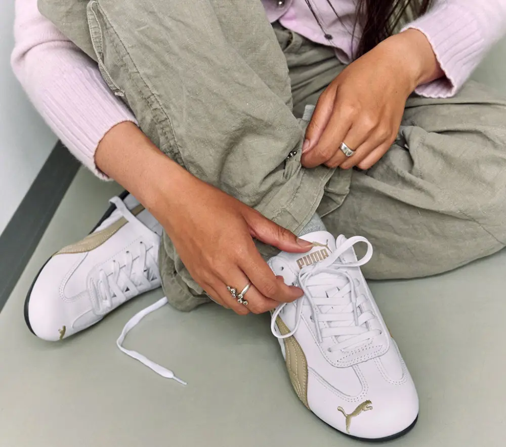 Alternative view of Giày Puma Speedcat Leather ‘White Toasted Almond’ 401603-01