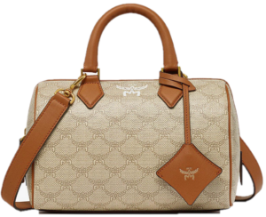 Túi MCM Ella Boston Bag in Lauretos ‘Beige’ MWBESEA08I9001