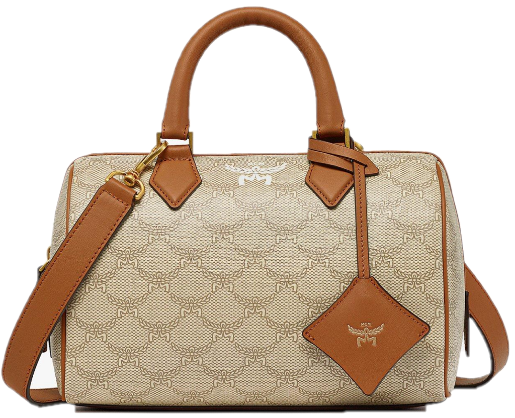 Túi MCM Ella Boston Bag in Lauretos ‘Beige’ MWBESEA08I9001