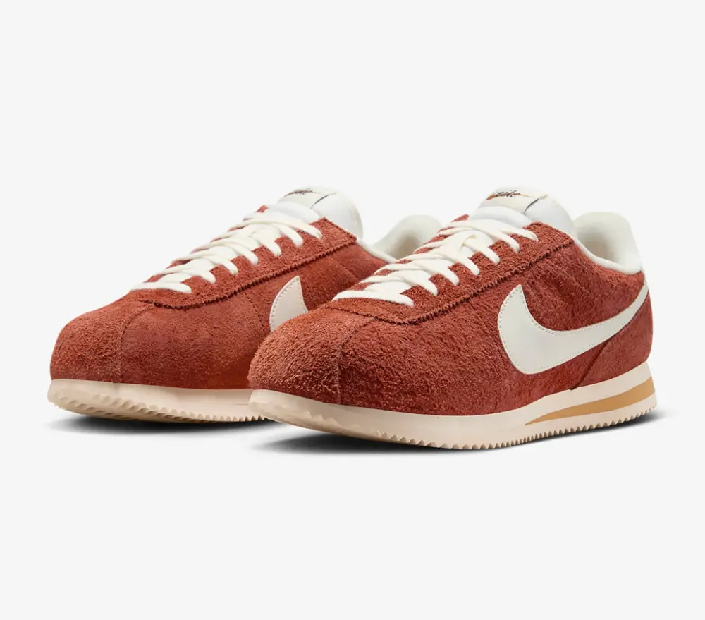 Alternative view of Giày Nike Cortez SE Suede 'Dark Russet' HF3142-200