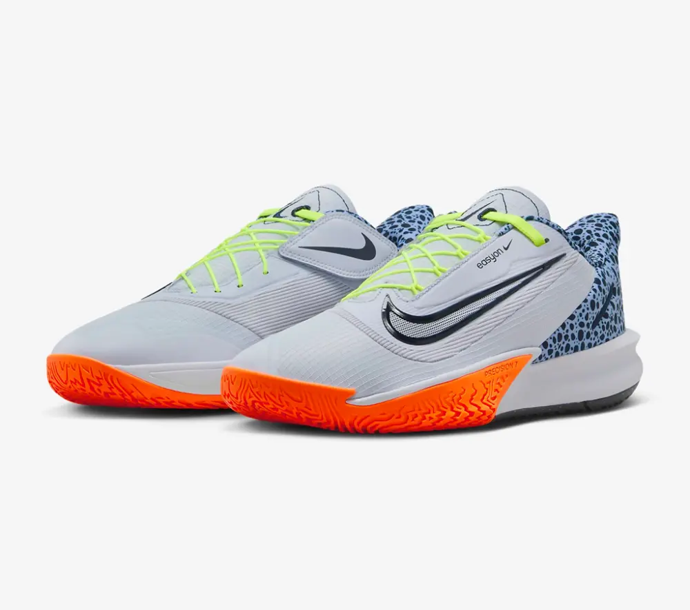 Giày Nike Precision 7 EasyOn Electric 'Football Grey' FV1289-001 - Ảnh 4