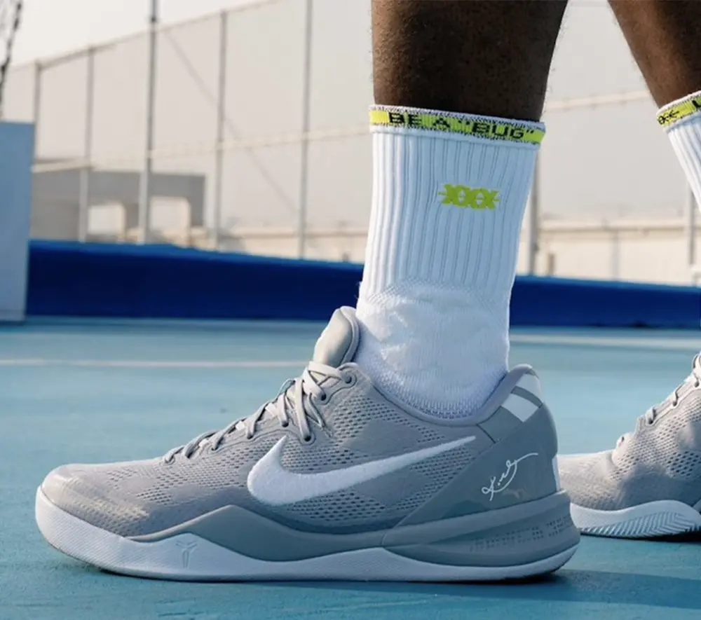 Alternative view of Giày Nike Kobe 8 Protro 'Wolf Grey' HF9550-002