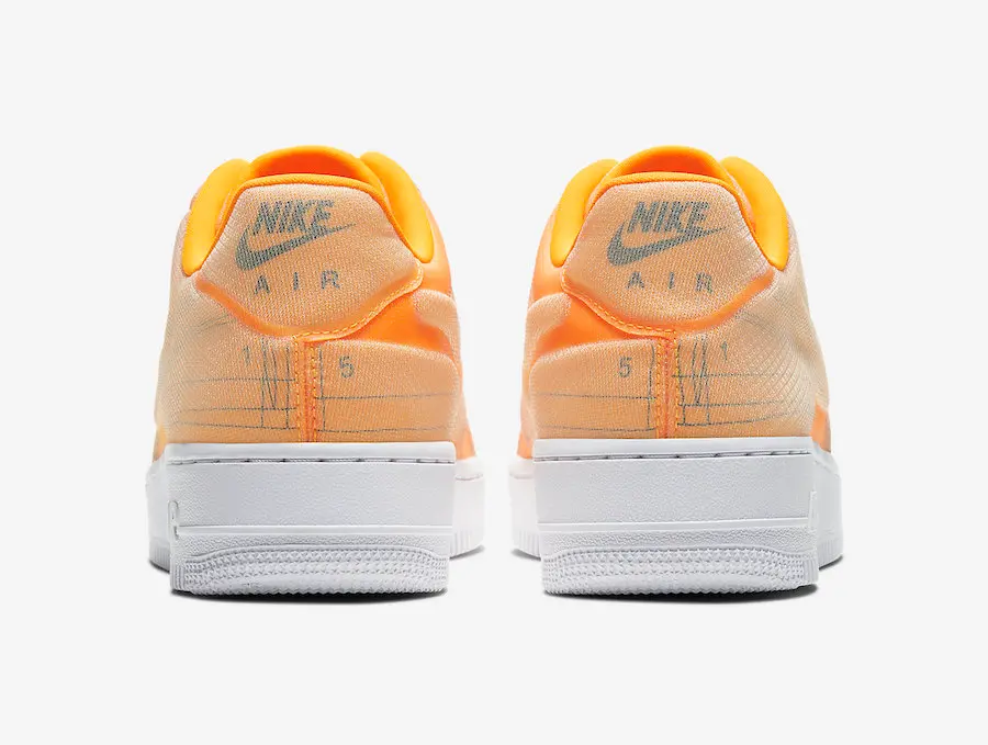 Giày Nike Air Force 1 Low ’07 LX ‘Blueprint Laser Orange’ CI3445-800 - Ảnh 4