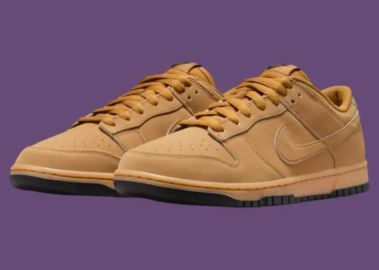 Alternative view of Giày Nike Dunk Low Retro SE ‘Wheat Gum’ HQ1932-700