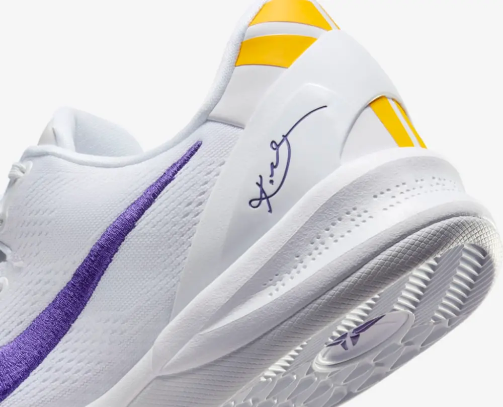 Giày Nike Kobe 8 Protro ‘Lakers Home’ HF9550-100 - Ảnh 5