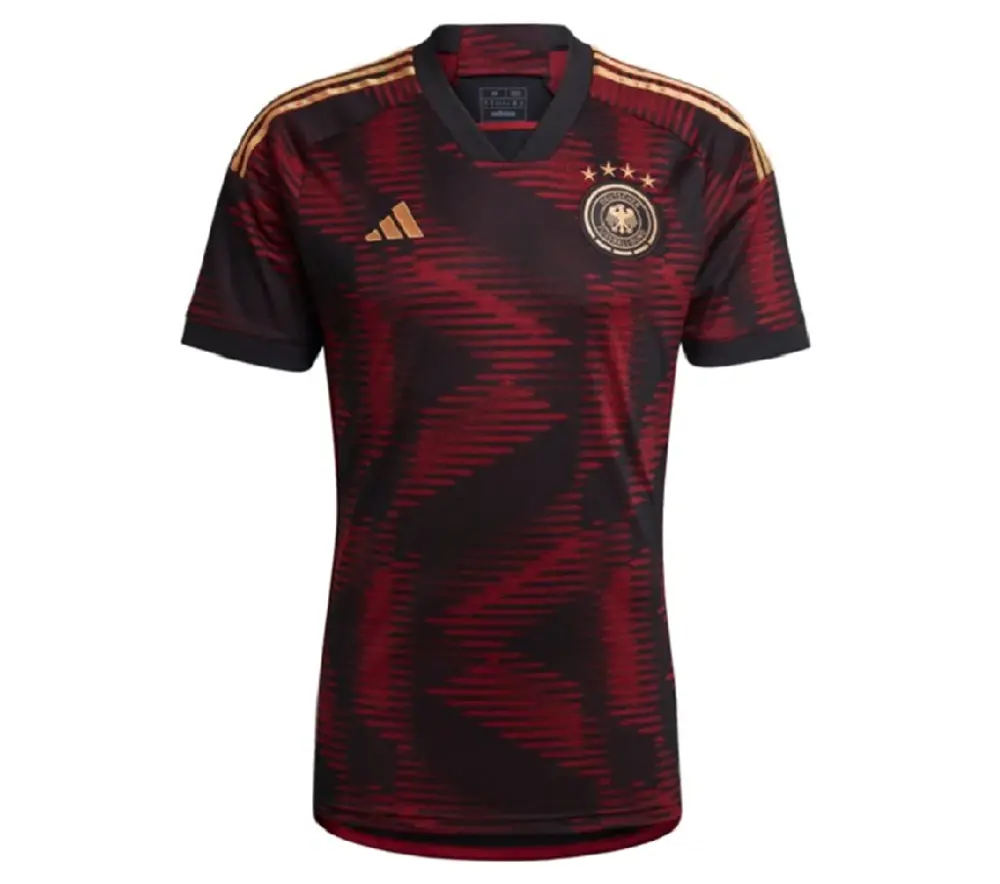Áo adidas Germany 22 Away Jersey 'Black' HJ9604