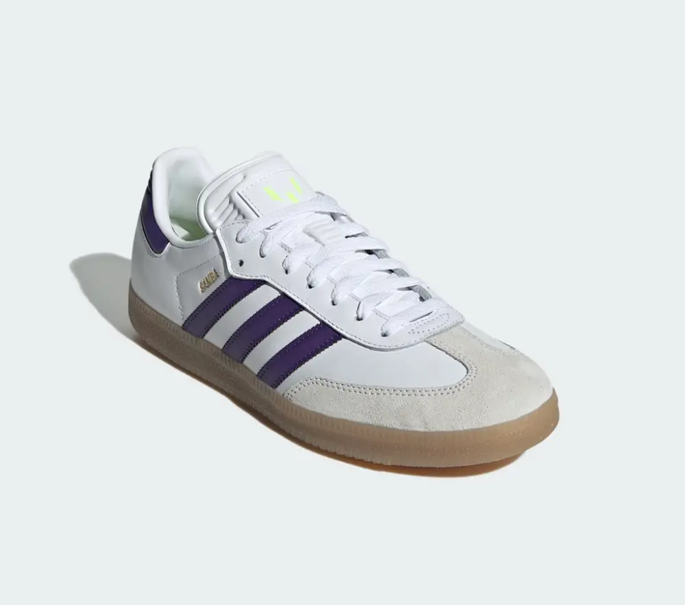 Giày adidas Samba Messi Indoor Soccer 'Cloud White' IH8161 - Ảnh 4