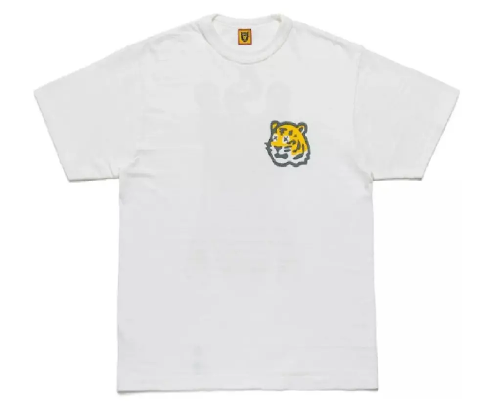 Áo Human Made x Kaws Tiger ‘White’