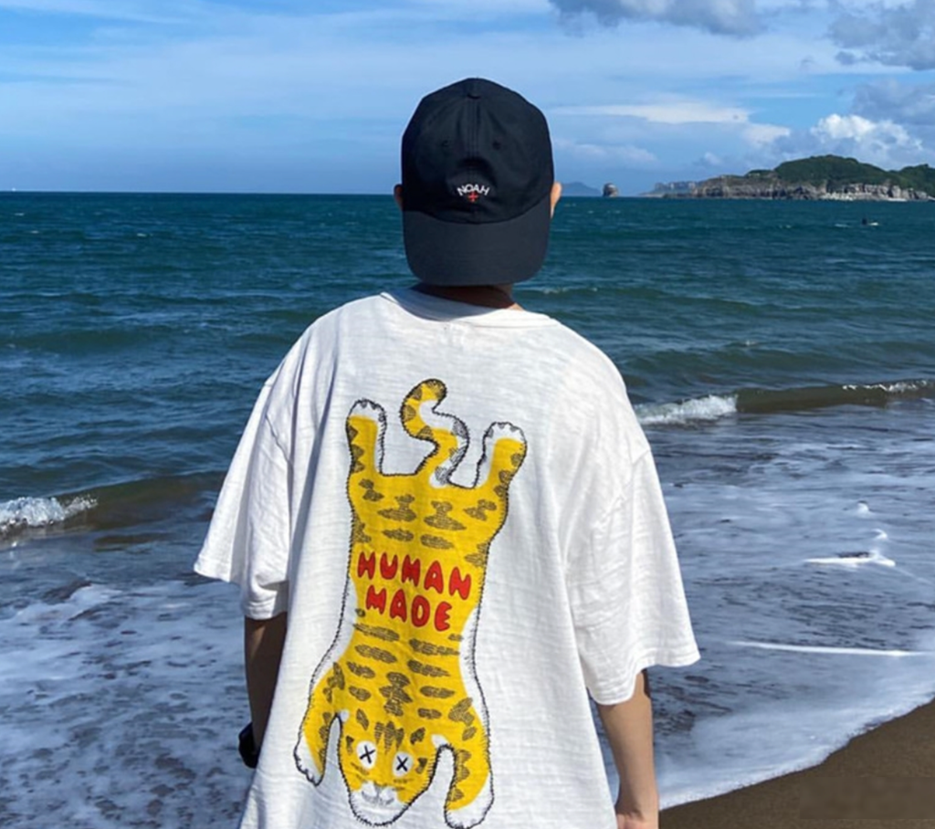 Áo Human Made x Kaws Tiger ‘White’ - Ảnh 2