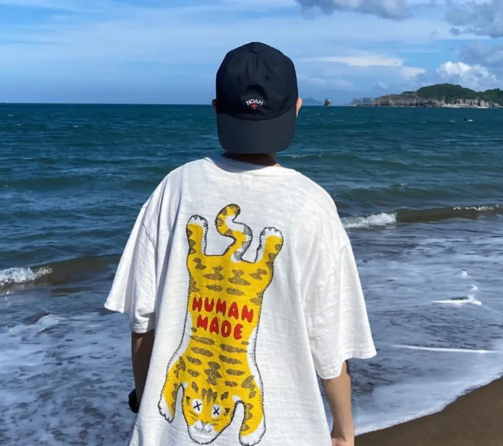 Alternative view of Áo Human Made x Kaws Tiger ‘White’