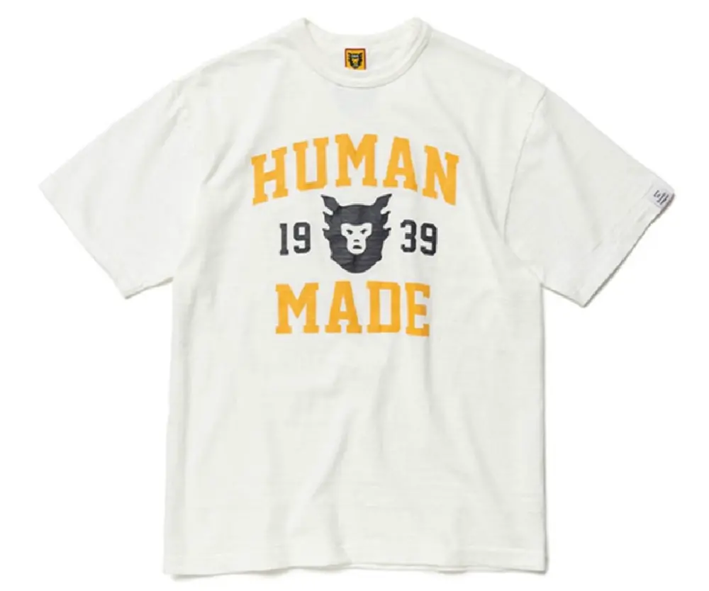 Áo Human Made Face Logo T-Shirt ‘White’