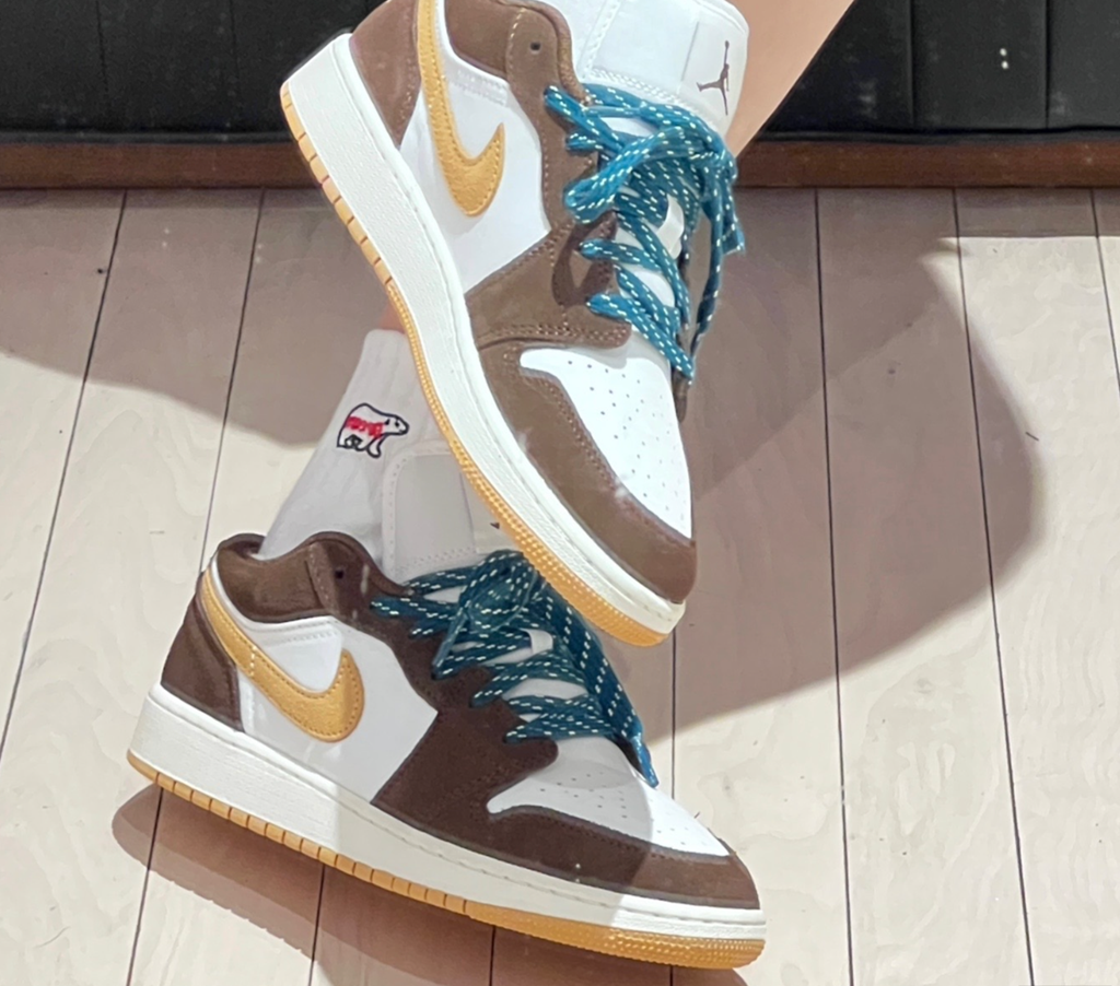 Giày Nike Air Jordan 1 Low ‘Cacao Wow’ FB2216-200 - Ảnh 3