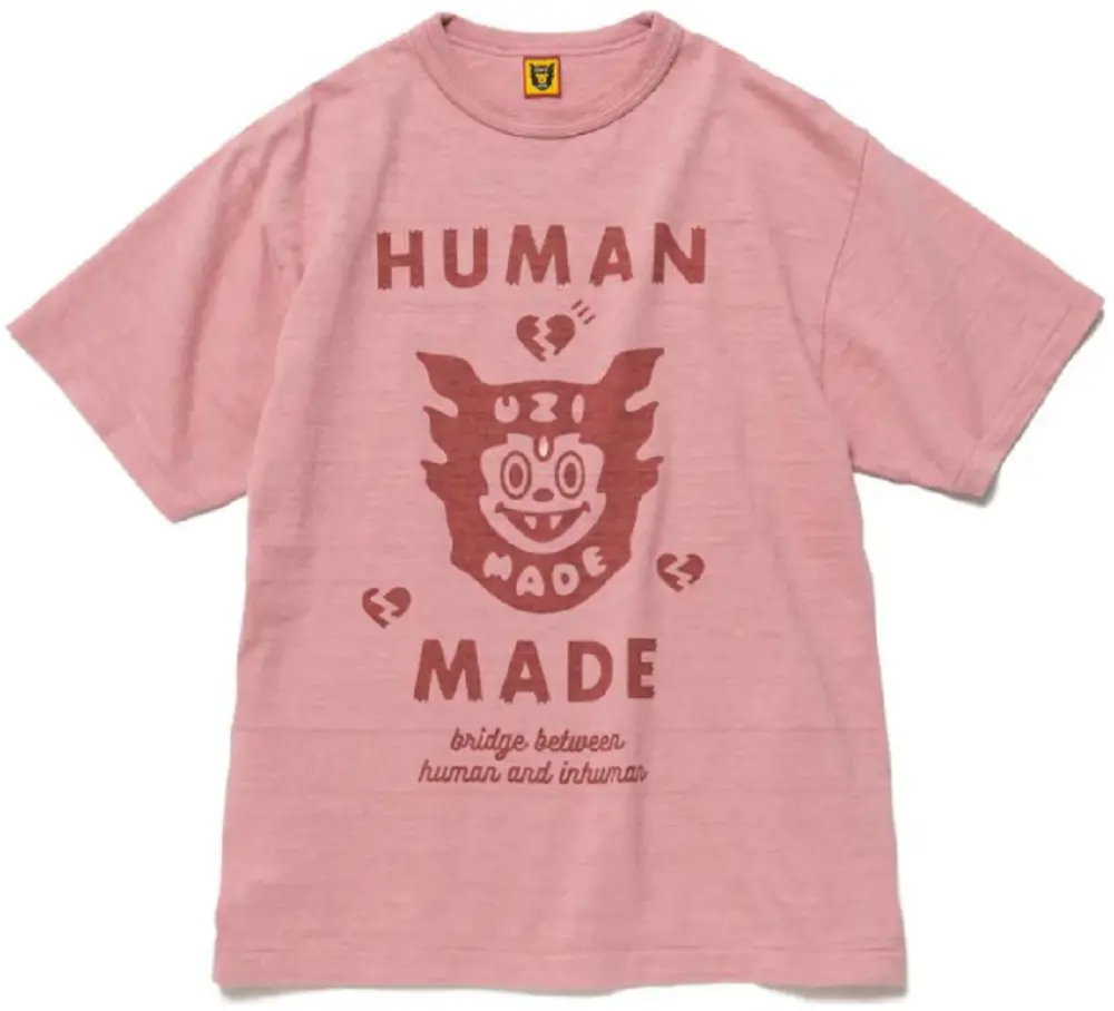 Áo Human Made Uzi Made T-Shirt #2 ‘Pink’