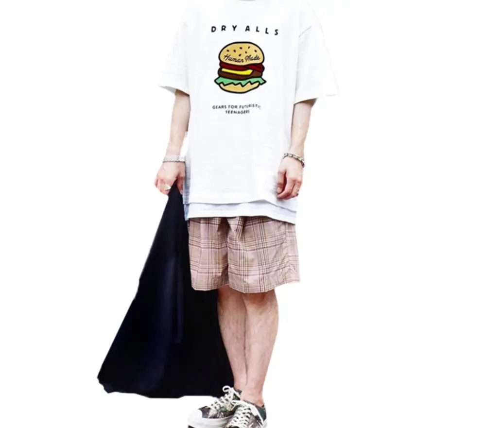 Alternative view of Áo Human Made Burger ‘White’