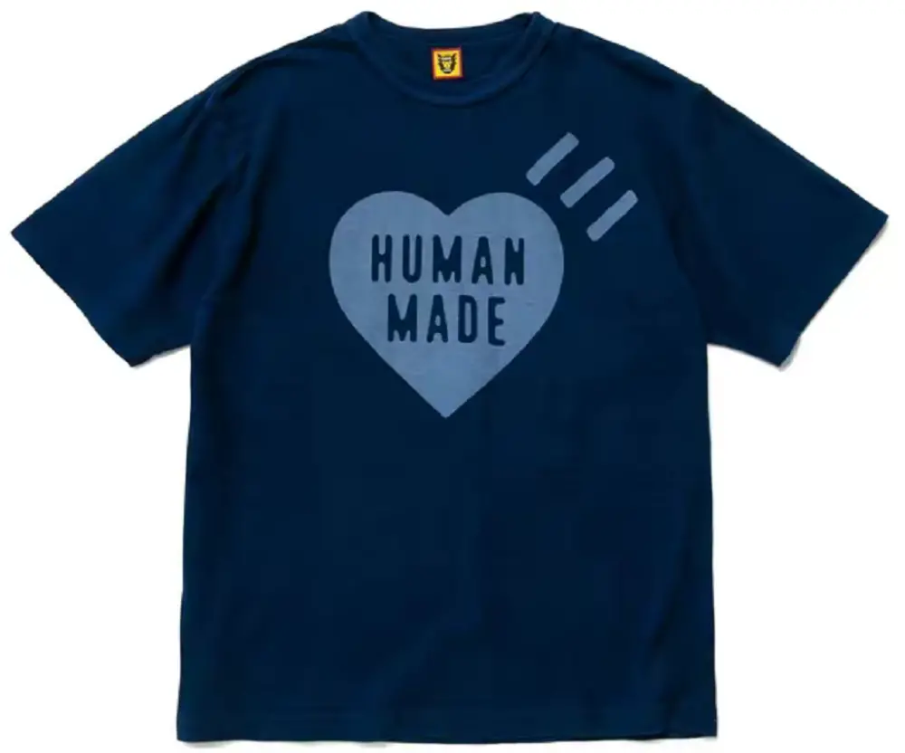Áo Human Made T-Shirt #1 ‘Indigo’