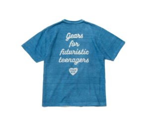 Alternative view of Áo Human Made Navy Heart Badge T-Shirt ‘Indigo’