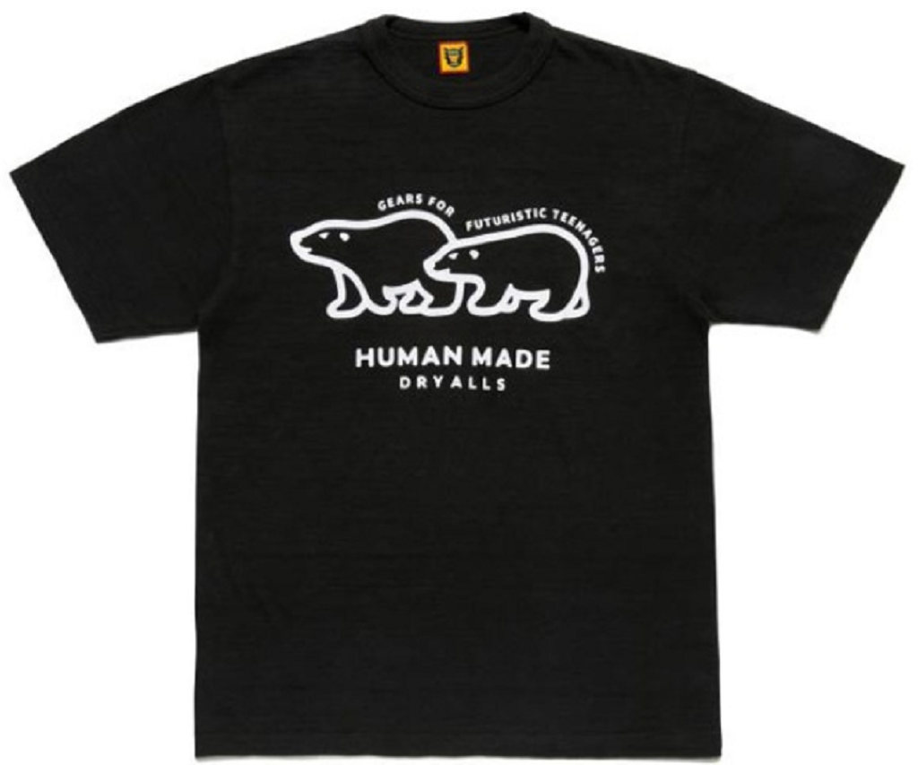 Áo Human Made SS21 Polar Bear ‘Black’