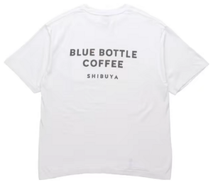 Áo Human Made x Blue Bottle Coffe SS21 ‘Letter Print White’