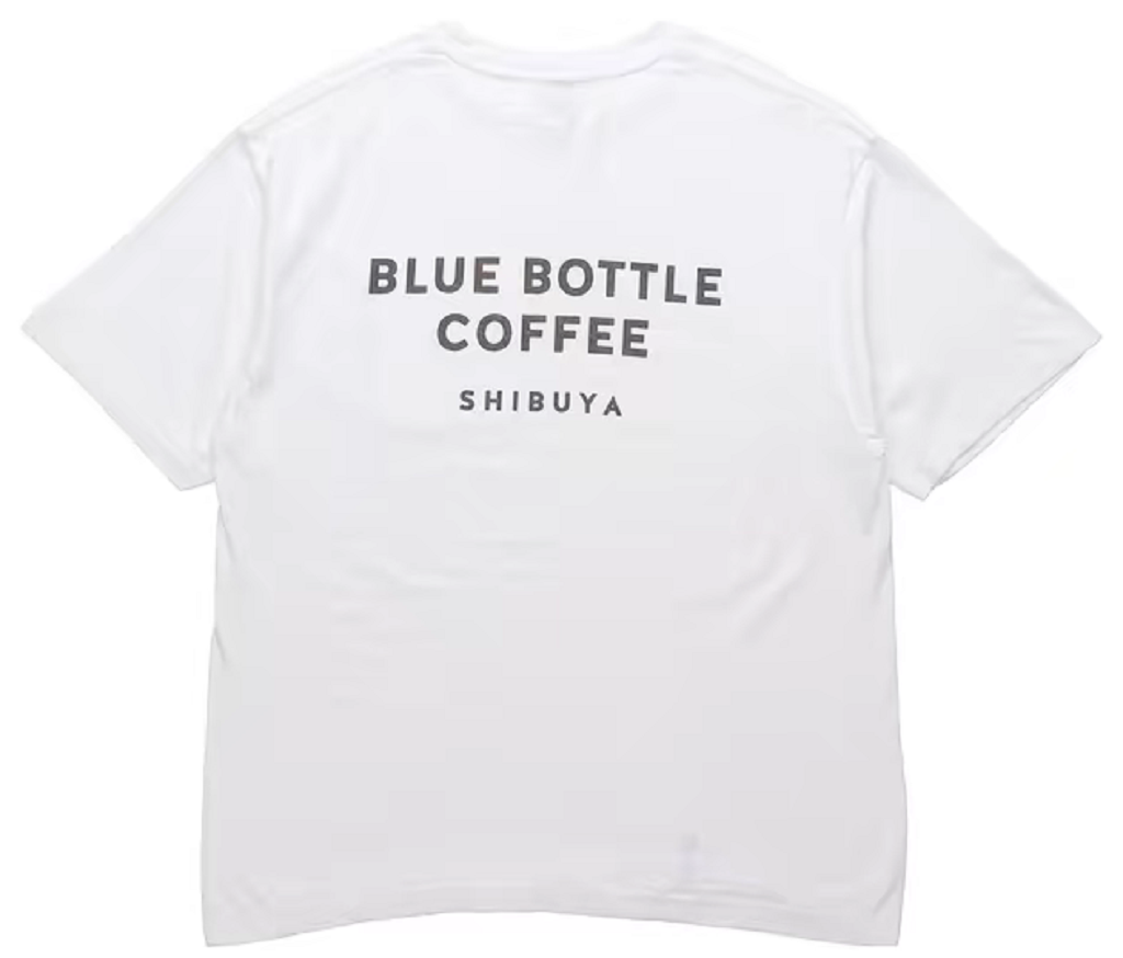Áo Human Made x Blue Bottle Coffe SS21 ‘Letter Print White’
