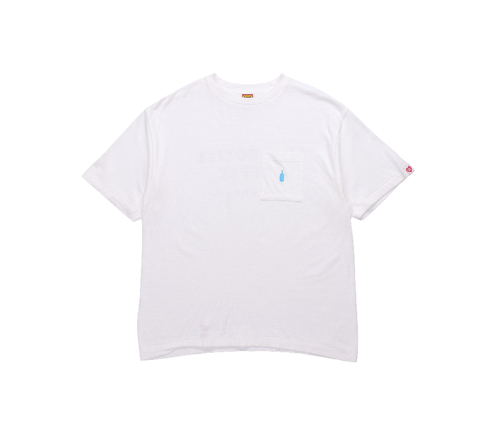 Áo Human Made x Blue Bottle Coffe SS21 ‘Letter Print White’ - Ảnh 2