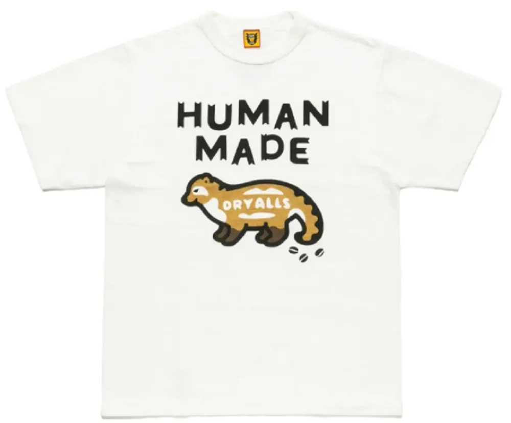 Áo Human Made Tiger ‘White’