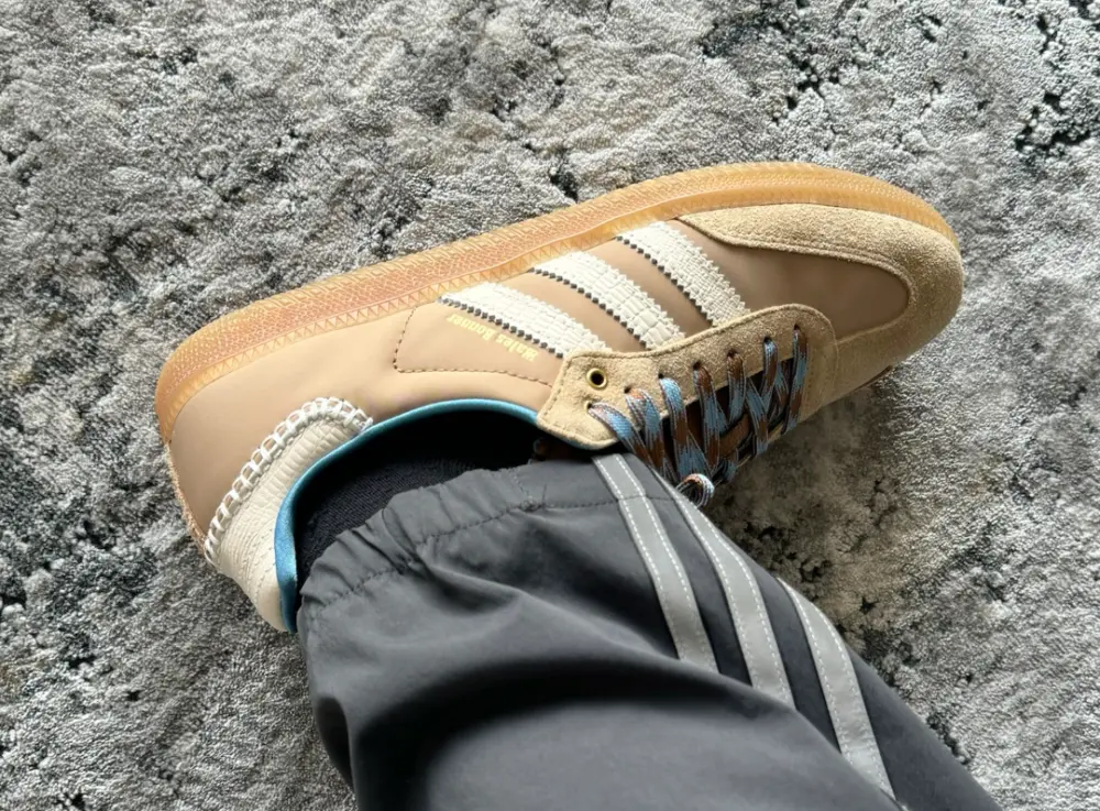 Alternative view of Giày Adidas Samba x Wales Bonner ‘Desert White’ IH3261