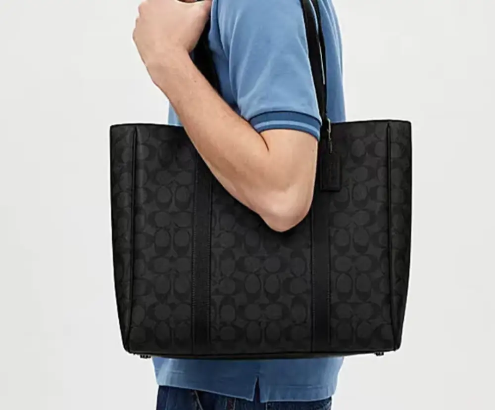 Alternative view of Túi Coach Hudson Crossbody Bag ‘Black’ CR385-QBMI5