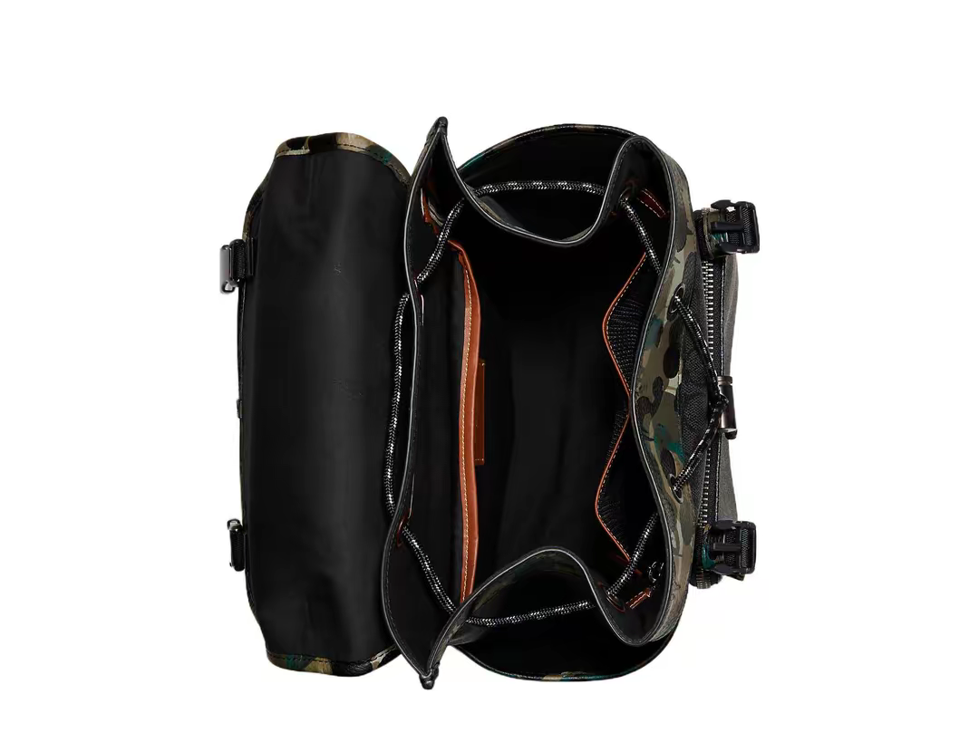 Balo Coach Flap Backpack ‘Camo’ C9734-A5F - Ảnh 2