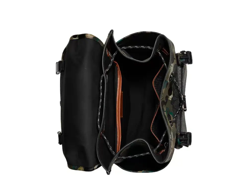 Alternative view of Balo Coach Flap Backpack ‘Camo’ C9734-A5F