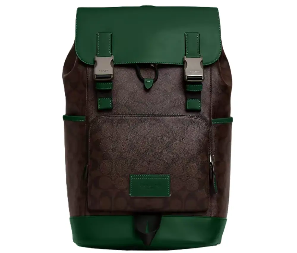 Balo Coach Track In Colorblock ‘Green’ CL417-QBW5I