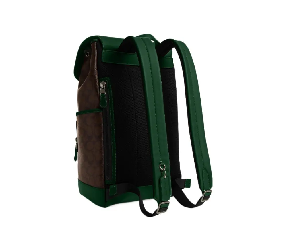 Balo Coach Track In Colorblock ‘Green’ CL417-QBW5I - Ảnh 3