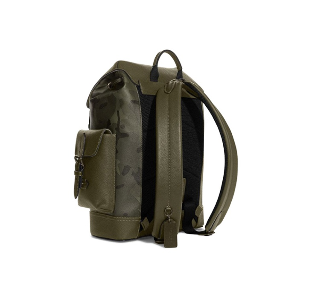 Balo Coach Hudson 30 Backpack ‘Camo’ C9968-QBDOL - Ảnh 2